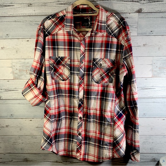 Various Artists Mens Button Down Shirt - Picture 7 of 7